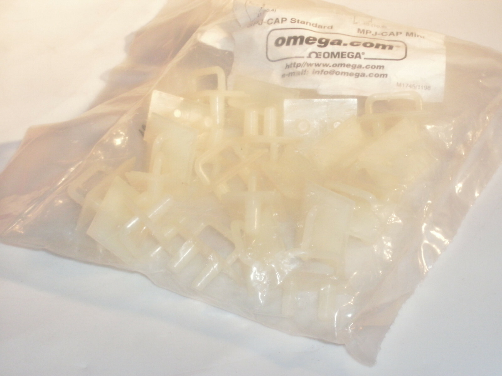 OMEGA SPJ-CAP-18 STANDARD SNAP IN PANEL JACK DUST CAPS – PKG OF 18