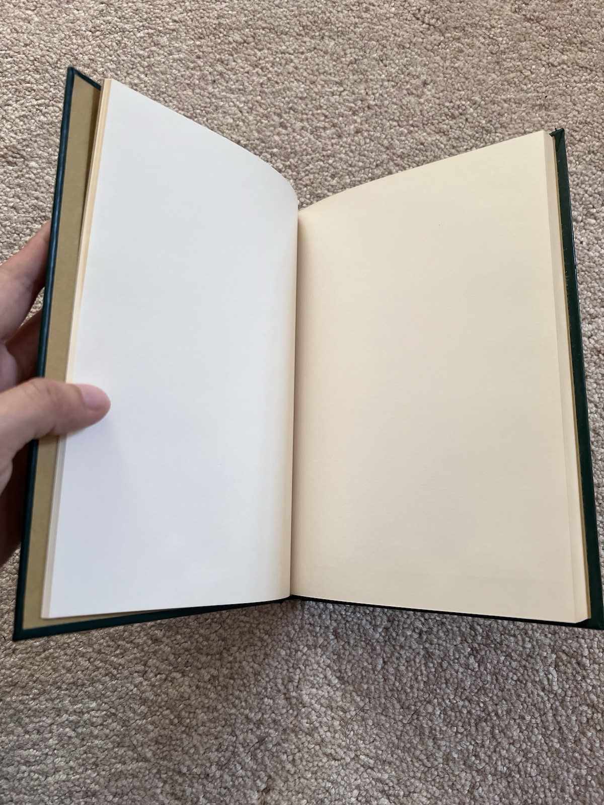 Vintage Anything Book Hardcover Blank Journal Unlined Unruled Sketch Art Deco