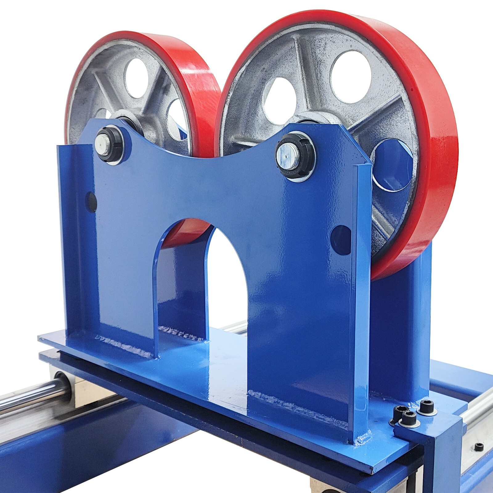 2200LB Welding Turning Roller 110V Tank Turning Positioner Rolls w/ Sliding Rail