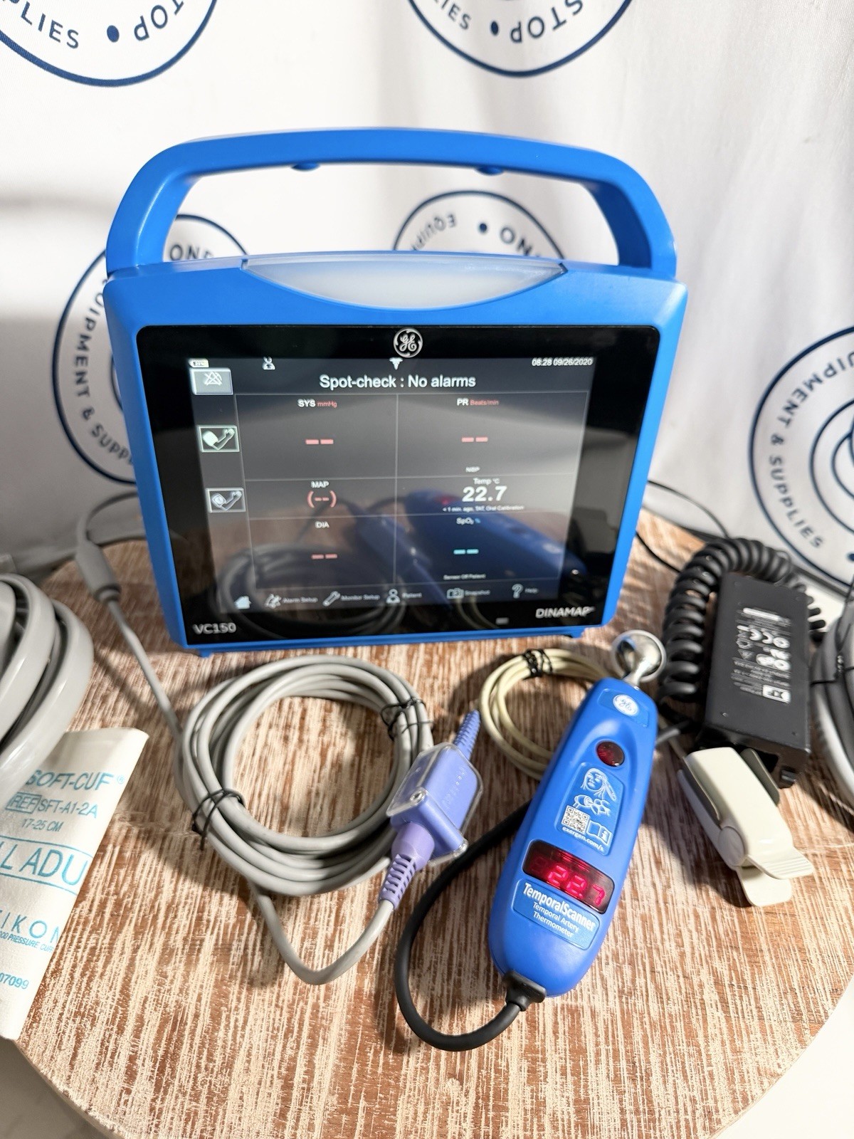 GE Carescape Dinamap VC150 Vital Signs Monitor w/ Accessories