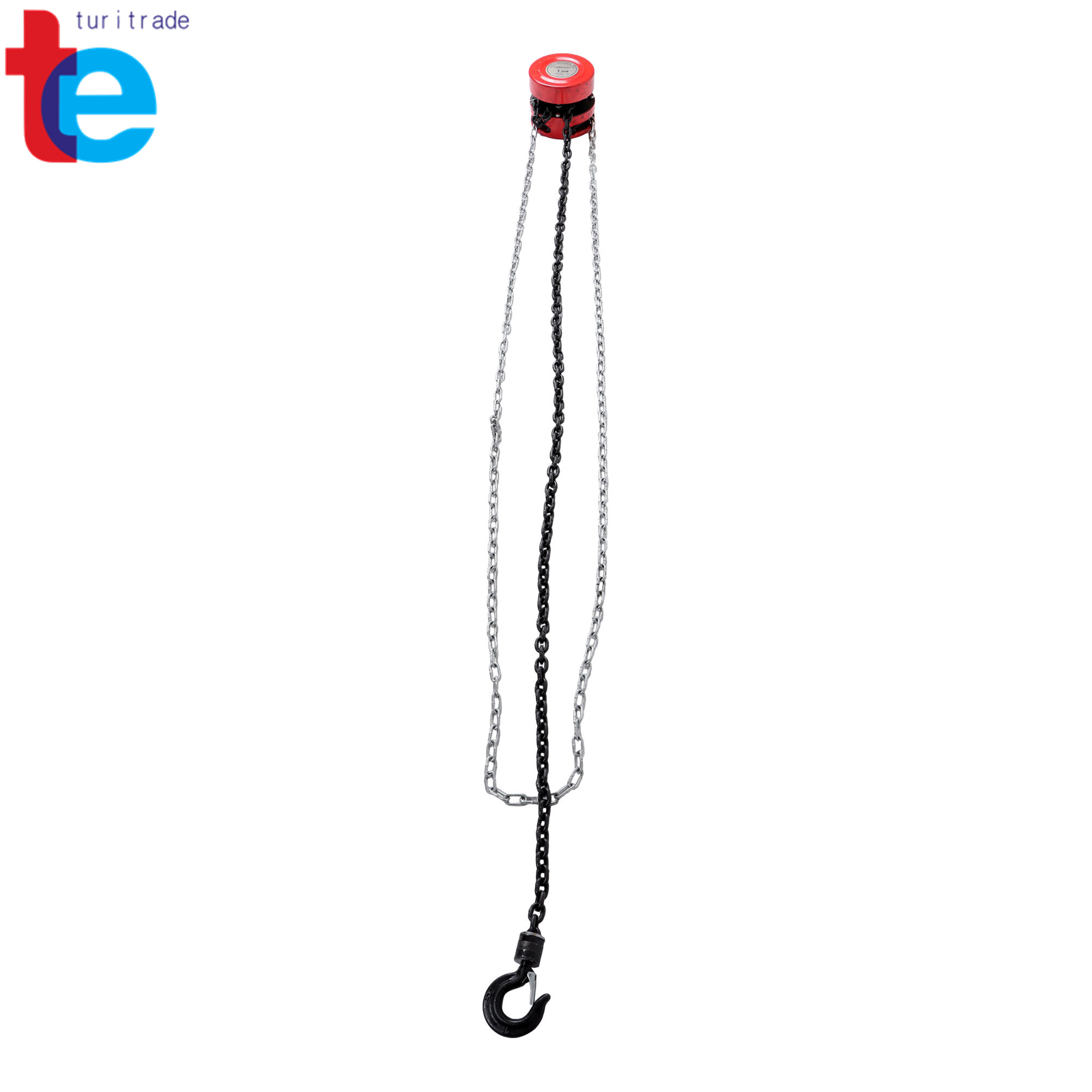 1 Ton Heavy Duty Chain Hoist 2200LBS Lift Hoist Puller Block Hand Tool Winch NEW