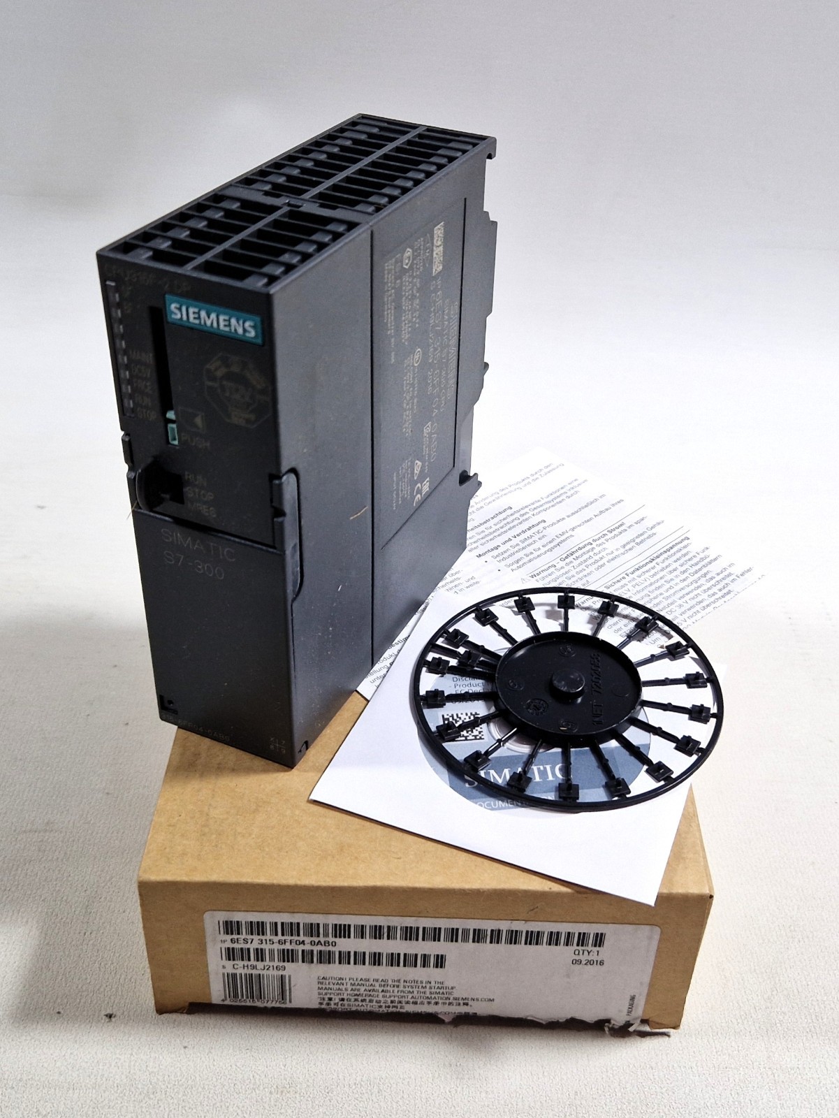 Siemens Simatic S7-300 6ES7 315-6FF04-0AB0 Fail-Safe Baugruppe / Zentraleinheit