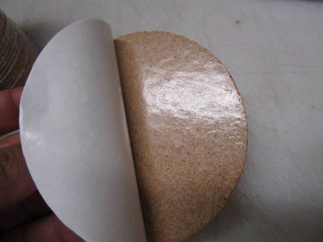200 Pcs 3.5 inch Round Cork SELF ADHIESIVE SEPARATOR PADS 4 PACKS 50 PER PACK