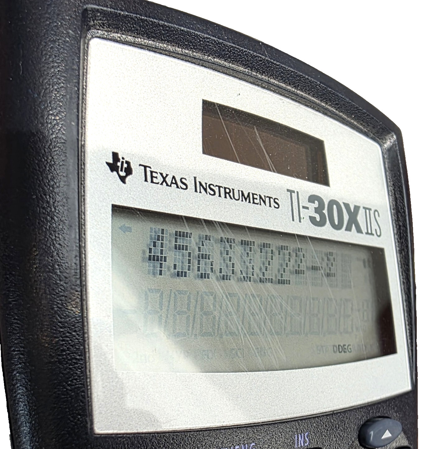 Texas Instruments TI-30XIIS Scientific & School Calculator Solar Powered WORKS