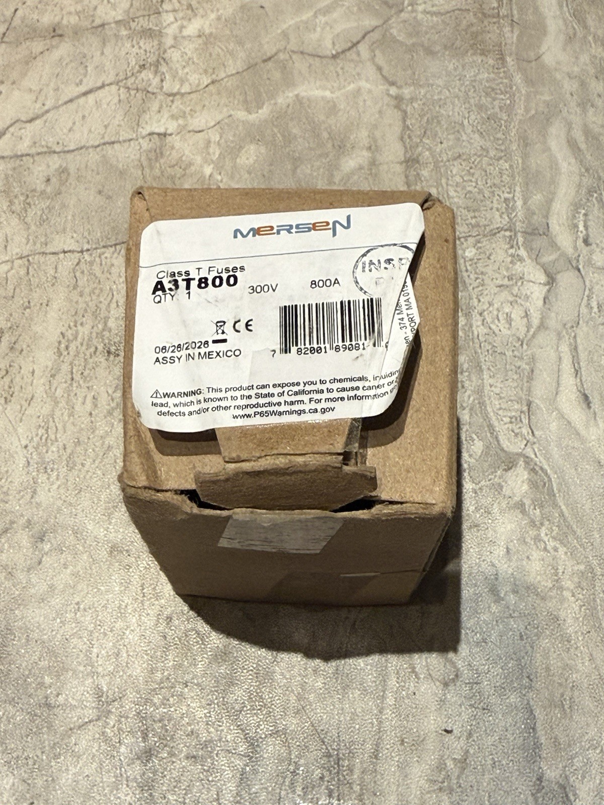 Mersen A3T800 800A (800A) A3T 300V Fast-Blow (Pack of 1)