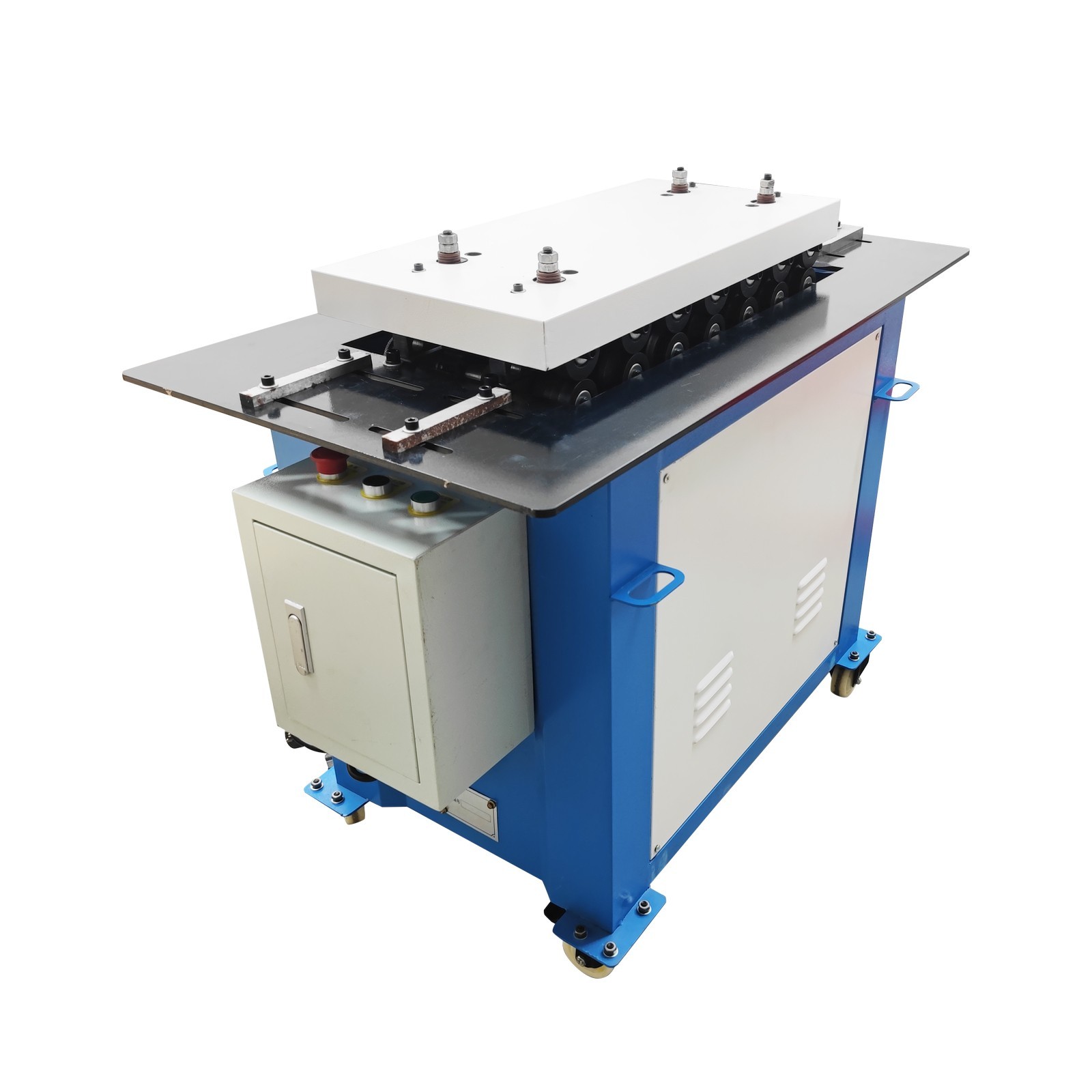 220V Seam Lock Roll Former Sheet Metal Seamer 0.5-1.2mm Single Flat Seam 1.5KW