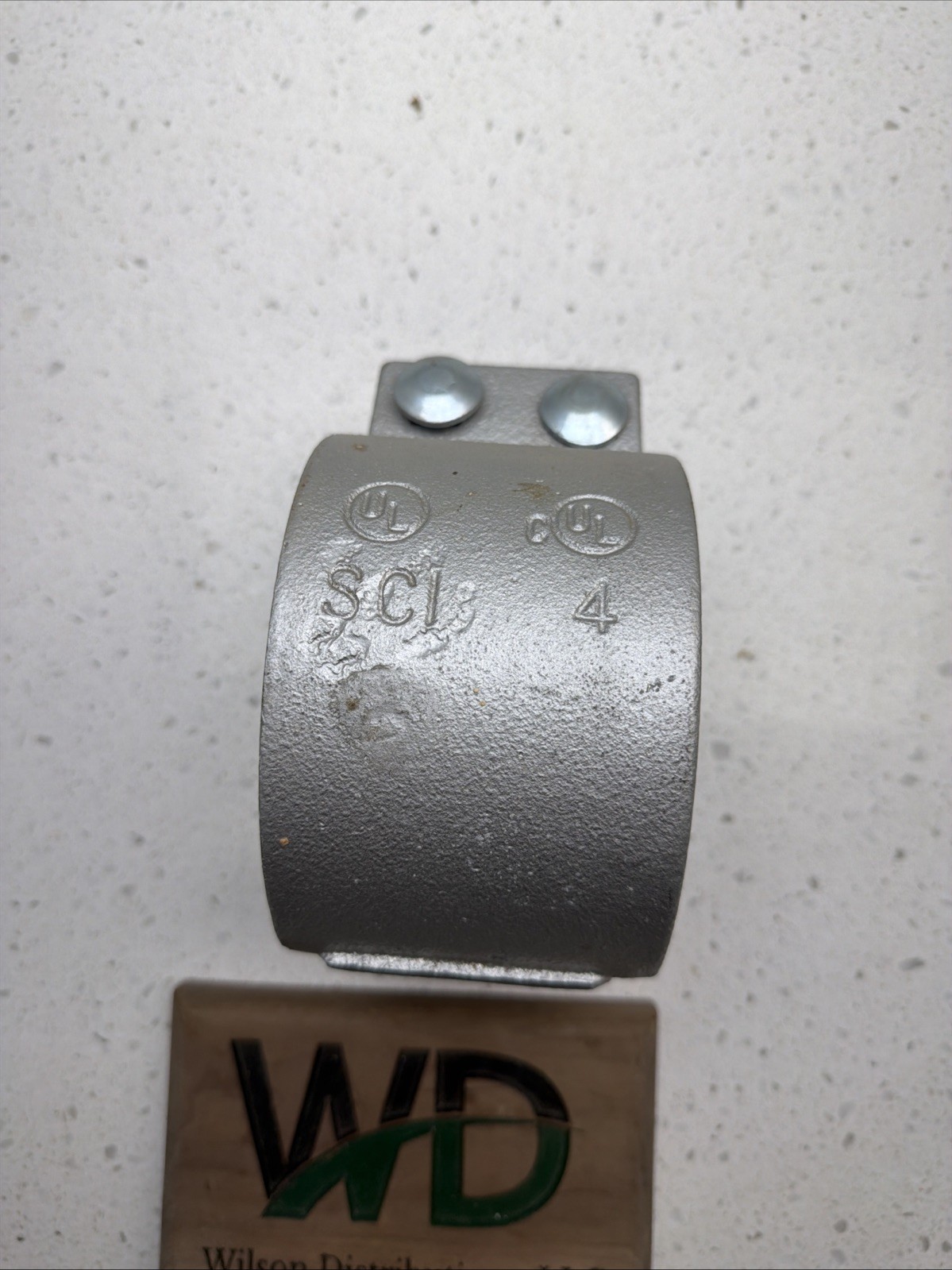 SCI 4” Conduit Threaded Bolt-On Coupling