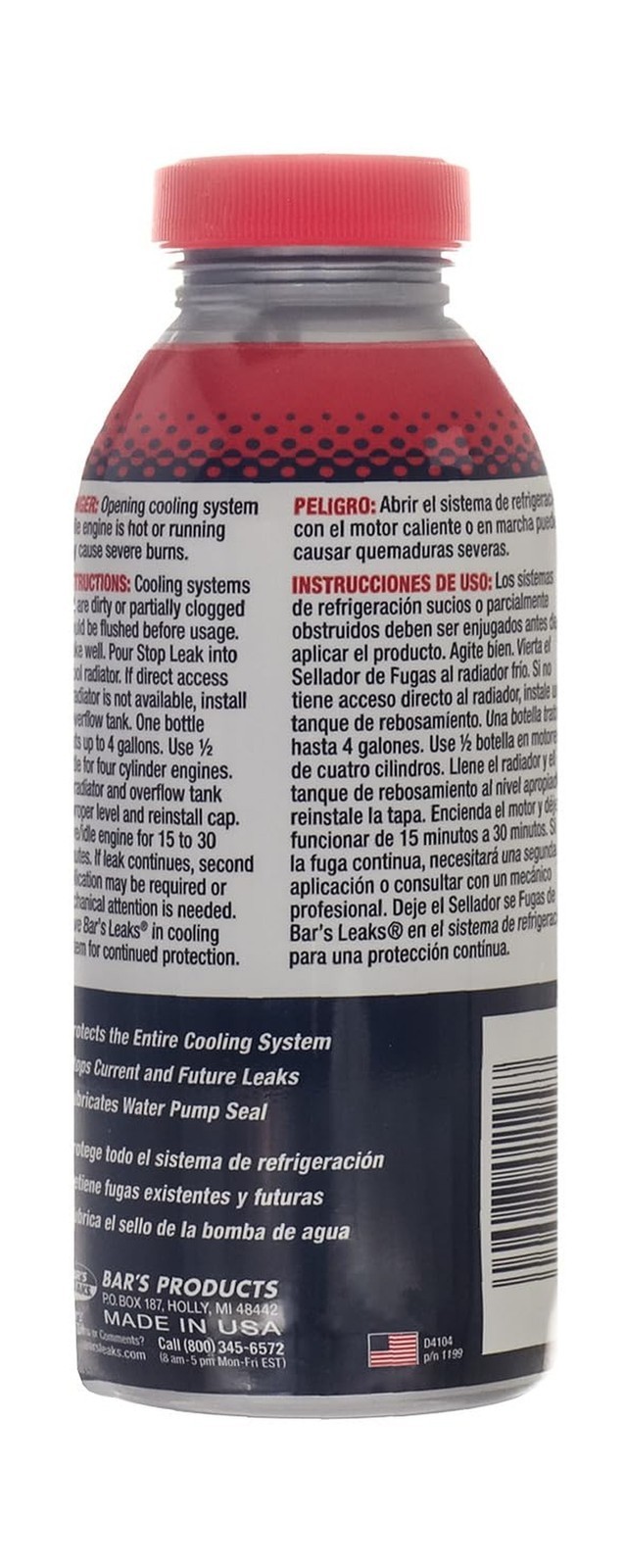 Bar’s Leaks Radiator Stop Leak, 11 oz, Pack of 1, 12.8 ounces, 1199