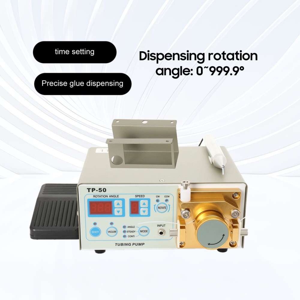 TP-50 Peristaltic Fast-drying Liquid Glue Dispenser Dispensing Machine 110V