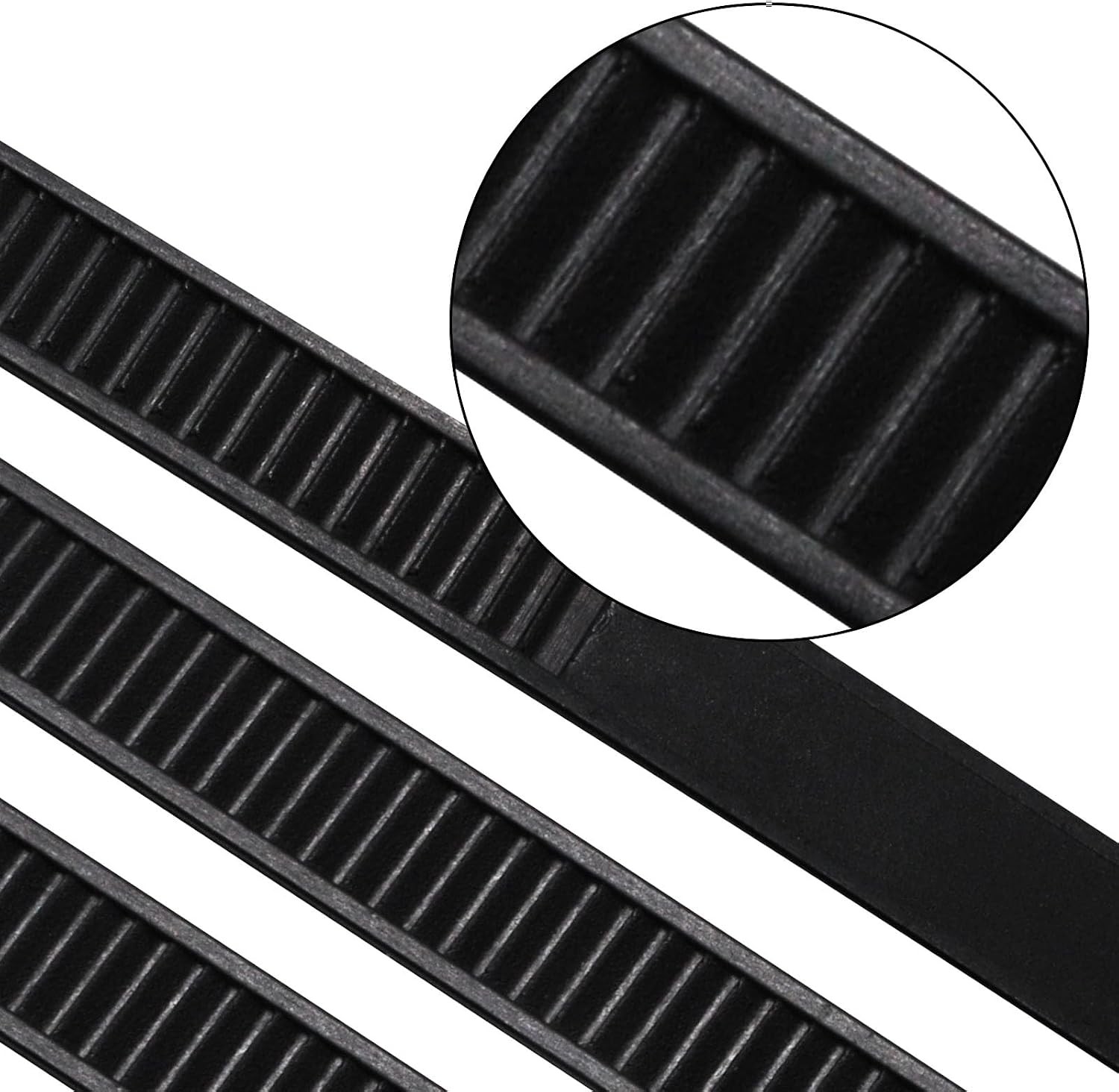 60PCS Push Mount Zip Ties Nylon Automotive Cable Ties Wire Harness Clips 6 Types