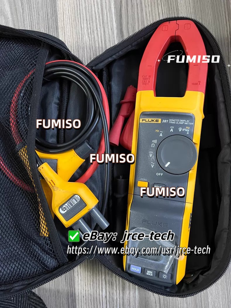 1PC Used Fluke 381 True-RMS AC/DC Clamp Meter Remote Display with iFlex*jrc