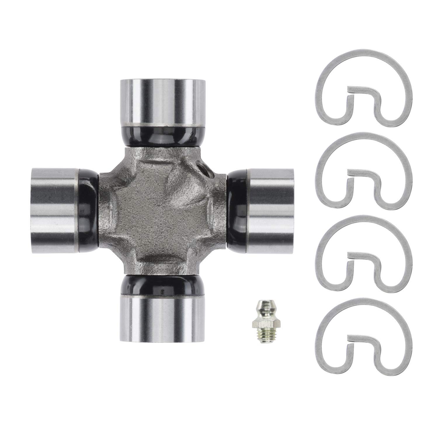 DRiV MOOG Premium Universal Joint – Greaseable U-Joint with Nitrile Rubber Grea