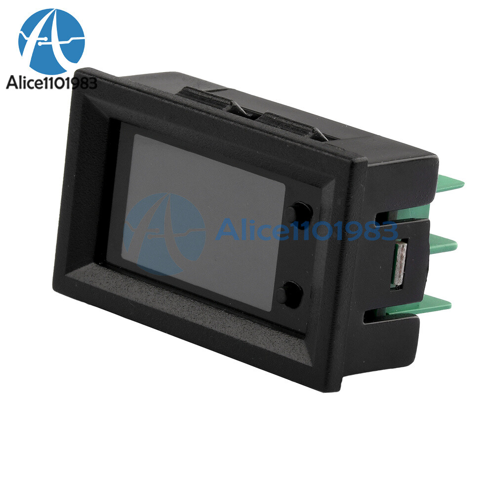 DC 7-200V 20A 1.14″ HD IPS LCD Screen 8-in-1 Multi-function Power Voltage Meter
