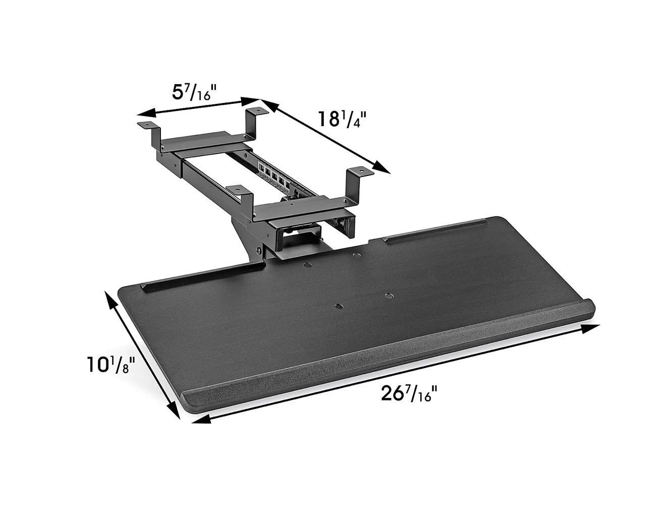 ULINE H-10033 under desk keyboard tray
