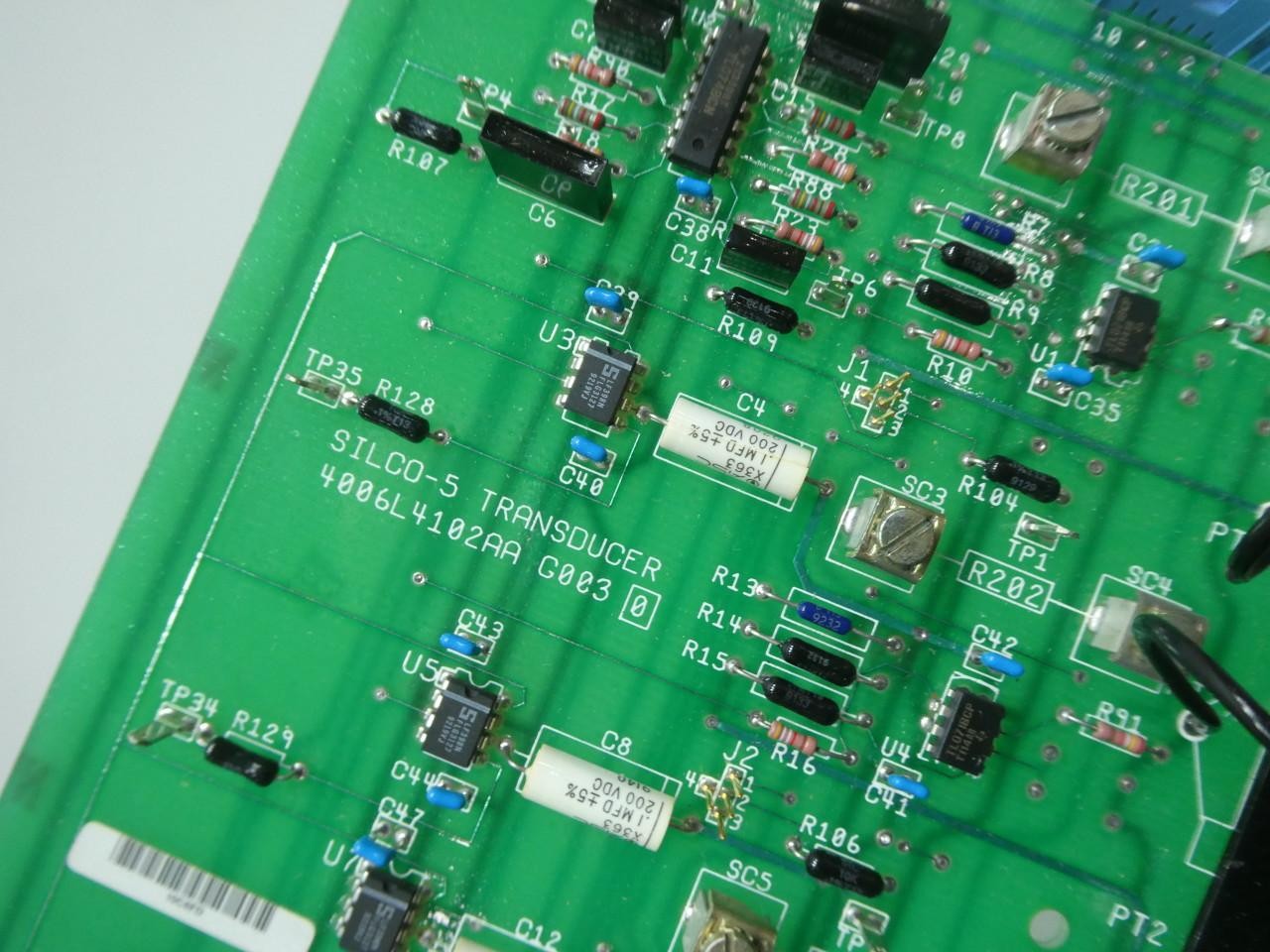 General Electric Ge 4006L4102AAG003 Silco-5 Transducer Pcb Circuit Board