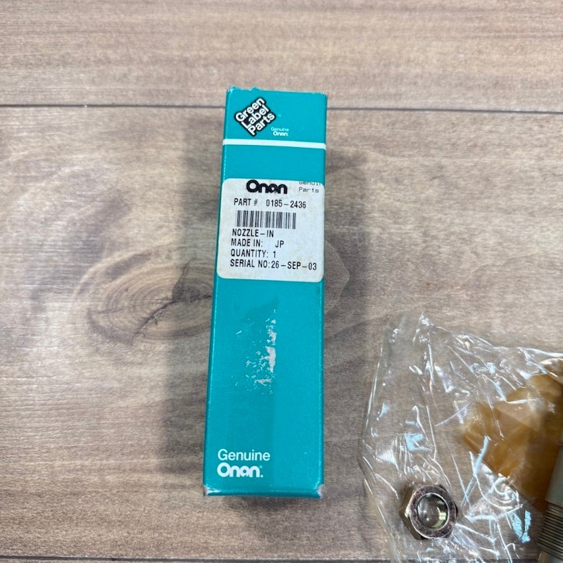 New ONAN OEM NOS CUMMINS FUEL INJECTOR NOZZLE / 0185-2436 185-2436