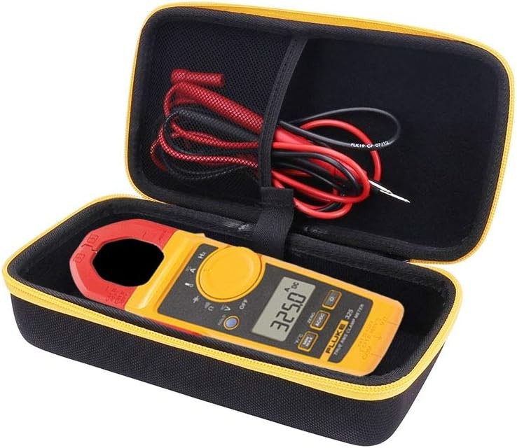 Hard Carrying Case Replacement for Fluke 323/324/325 Clamp Multimeter AC-DC TRMS
