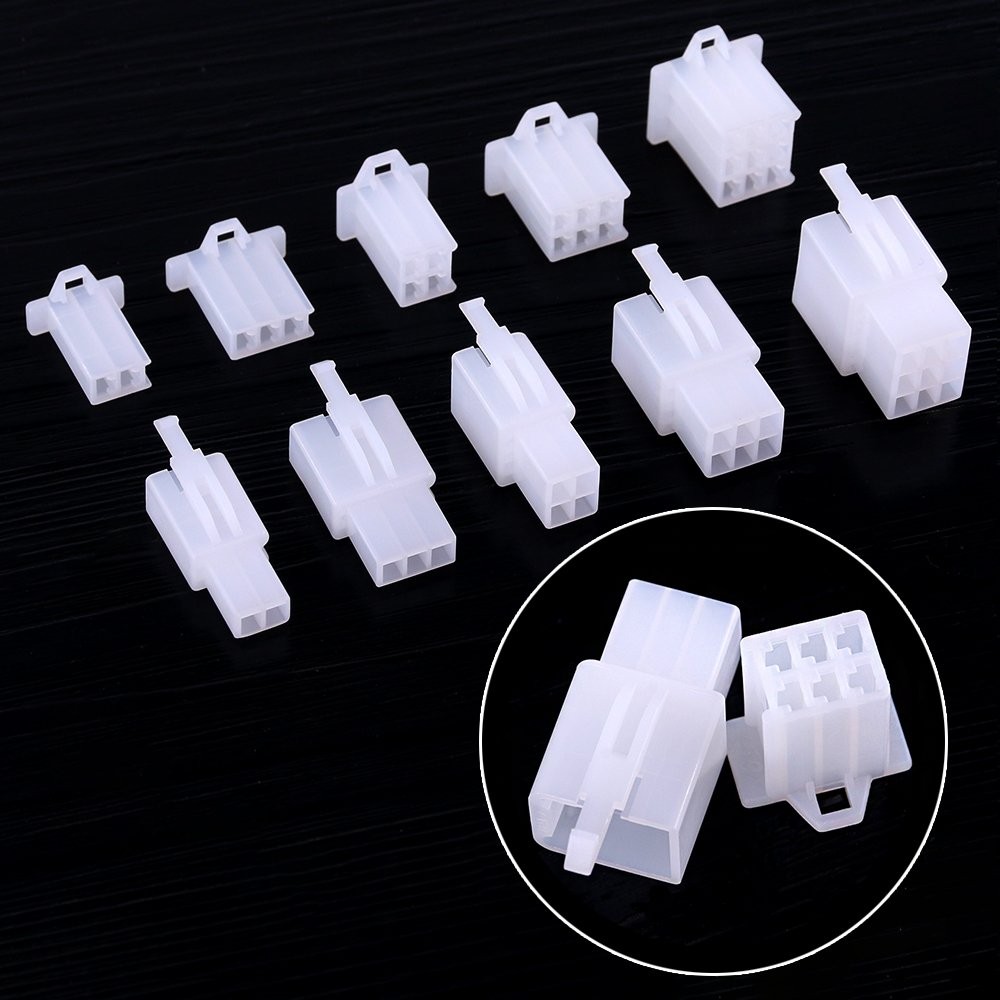 Glarks 580Pcs 2.8Mm Pitch 2 3 4 6 9 Pin Wire Connectors Housing Termin