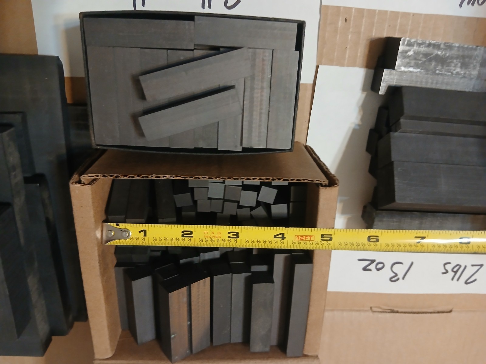 HUGE LOT SINKER EDM GRAPHITE 45 lbs rounds plate block EC 15 4 14 HK6 Cu Copper