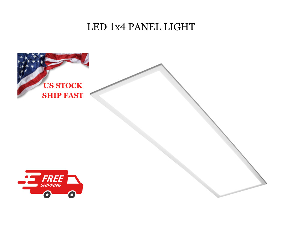 1X4 LED Flat Panel Light Surface 36W 5000K (SET OF 2)