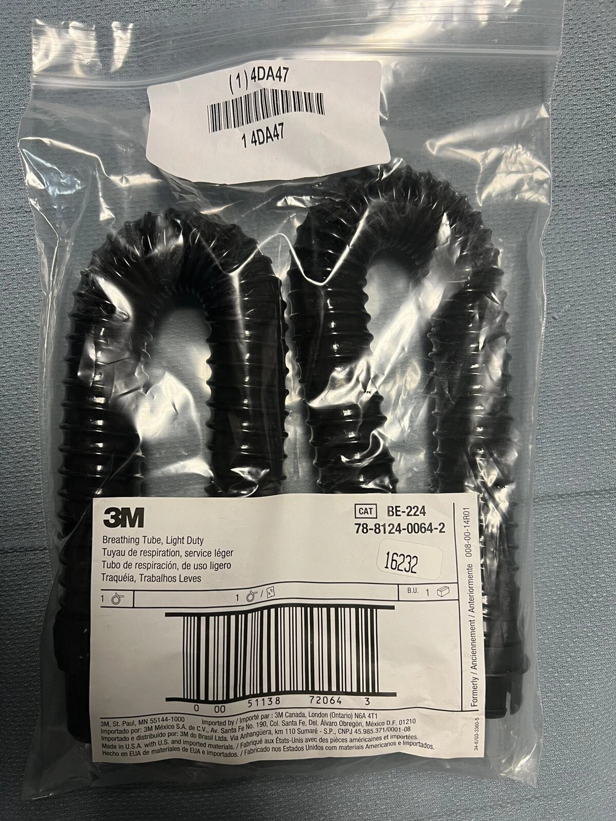 *LOT OF 2* 3M BE-224 TUBE ASSEMBLY Brand New