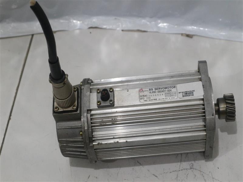 Velconic VLBSE–06040T-004 VLBSE-06040T004 BS Servomotor w/ Cut Cable AS IS
