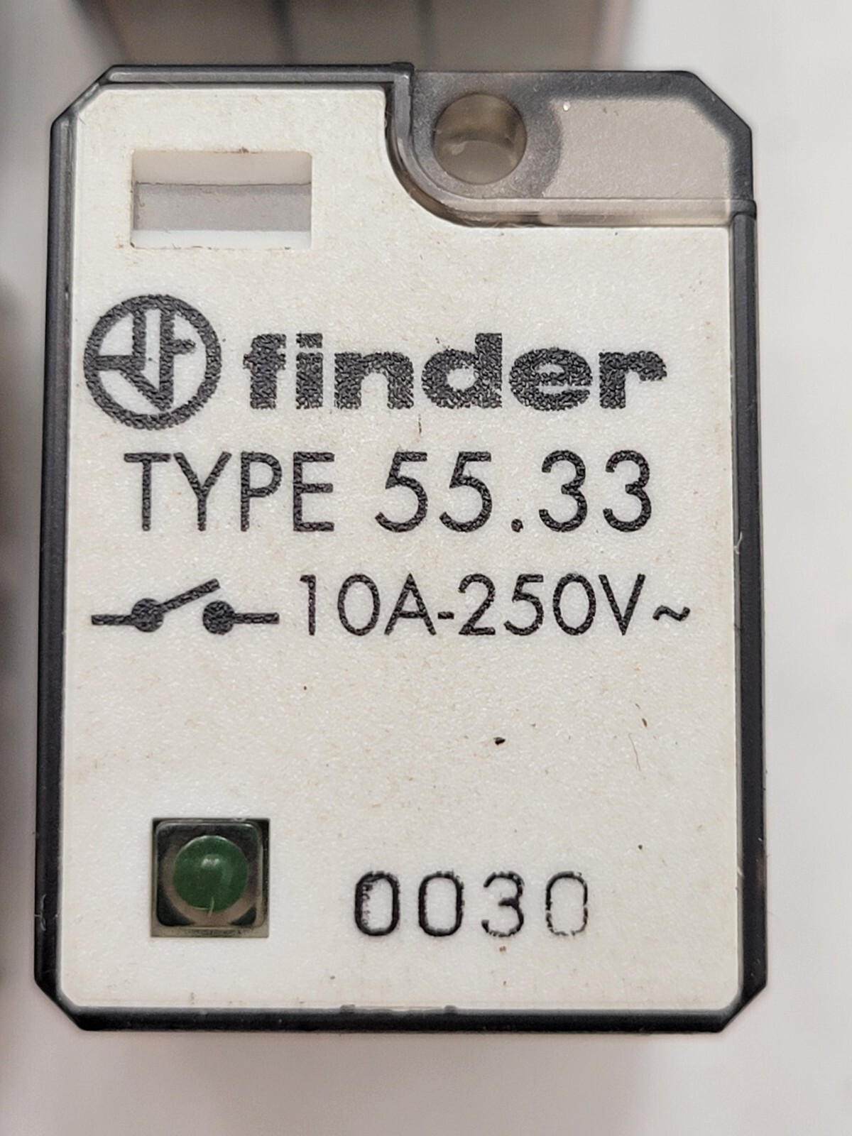 10Pc Finder 55.33 General Purpose Relay Plug-in Mount 10A 250VAC 3PDT Coil 24V