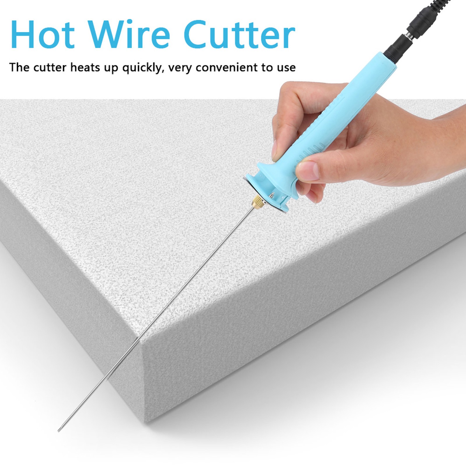 24W Hot Wire Foam Cutter Engraving Pen 7.9″ for polystyrene foam Cutting Tool