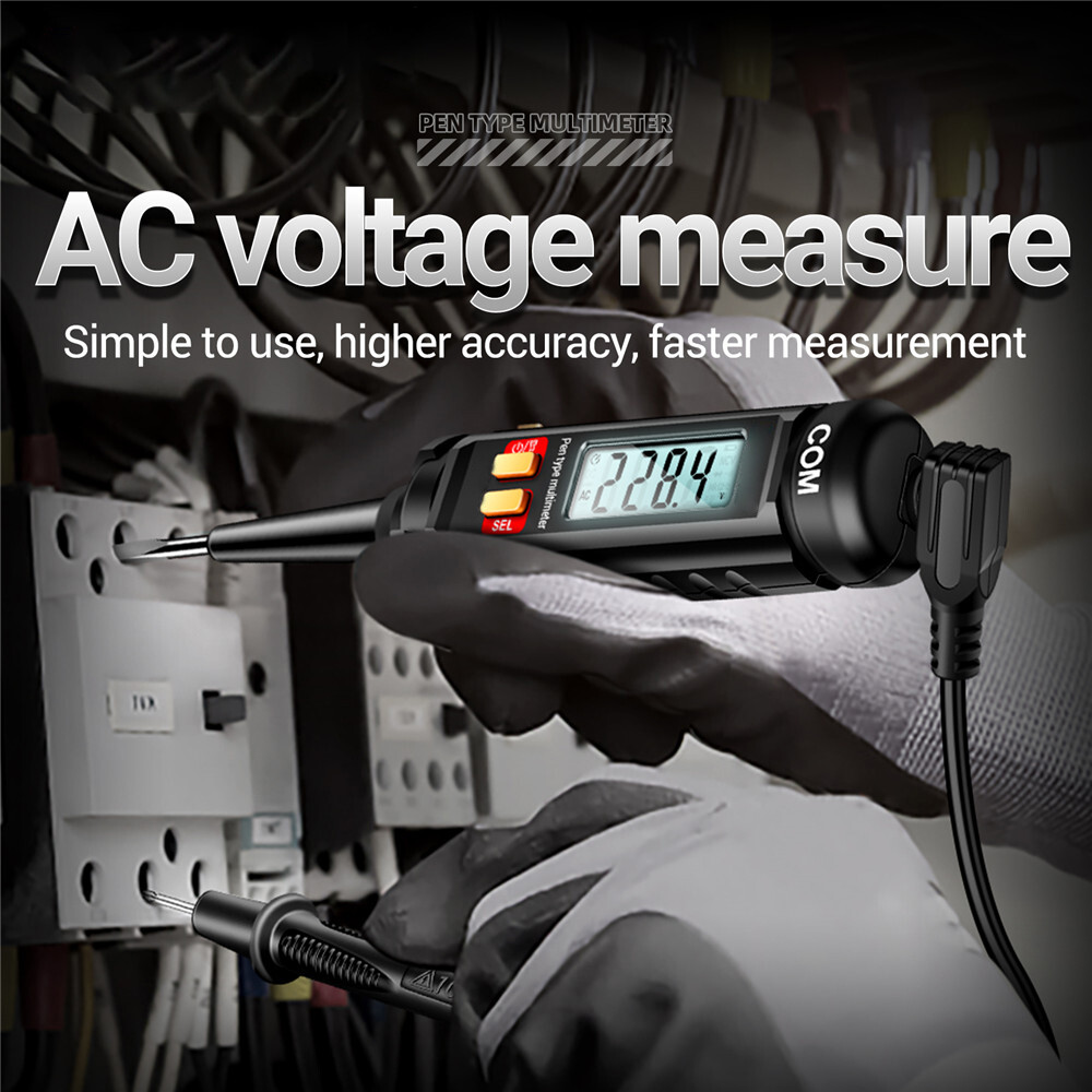 ANENG A3010 4000 Counts Pen Multimeter Backlight Multi Meter Digital Tester