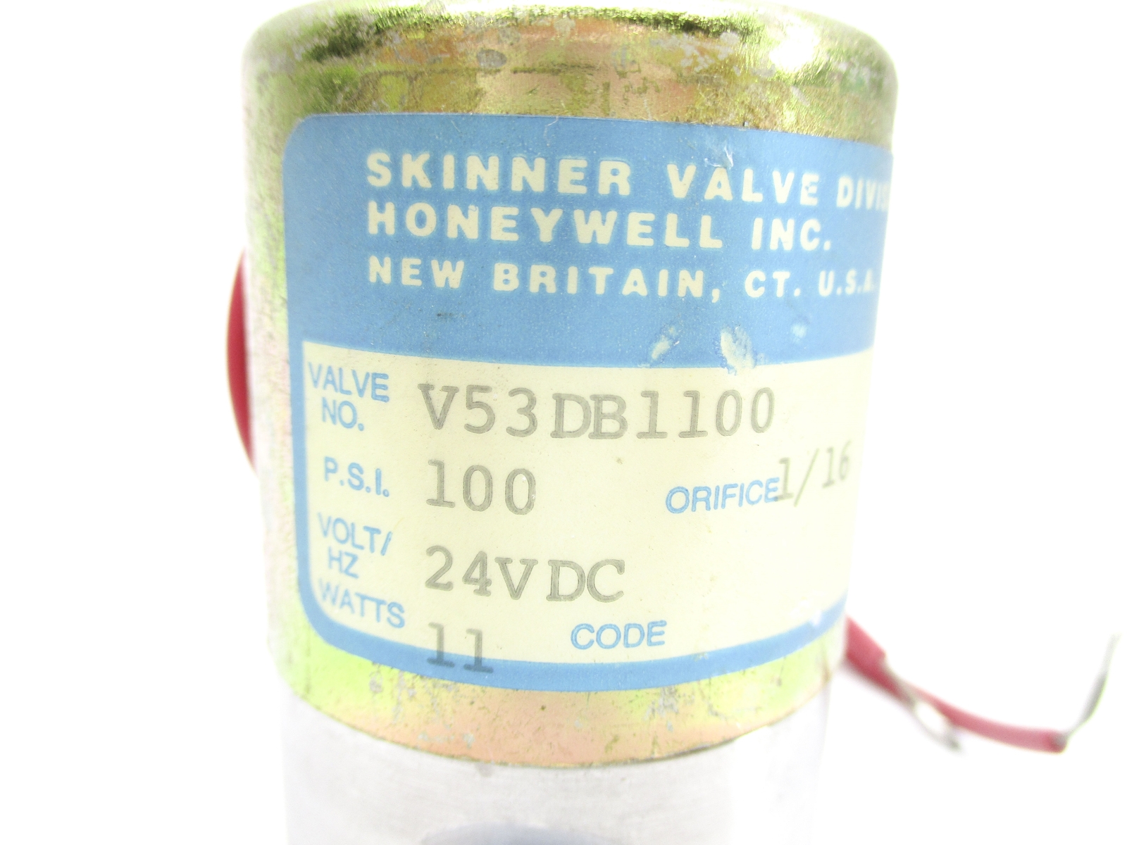 HONEYWELL V53DB1100 100PSI 24VDC NSNP