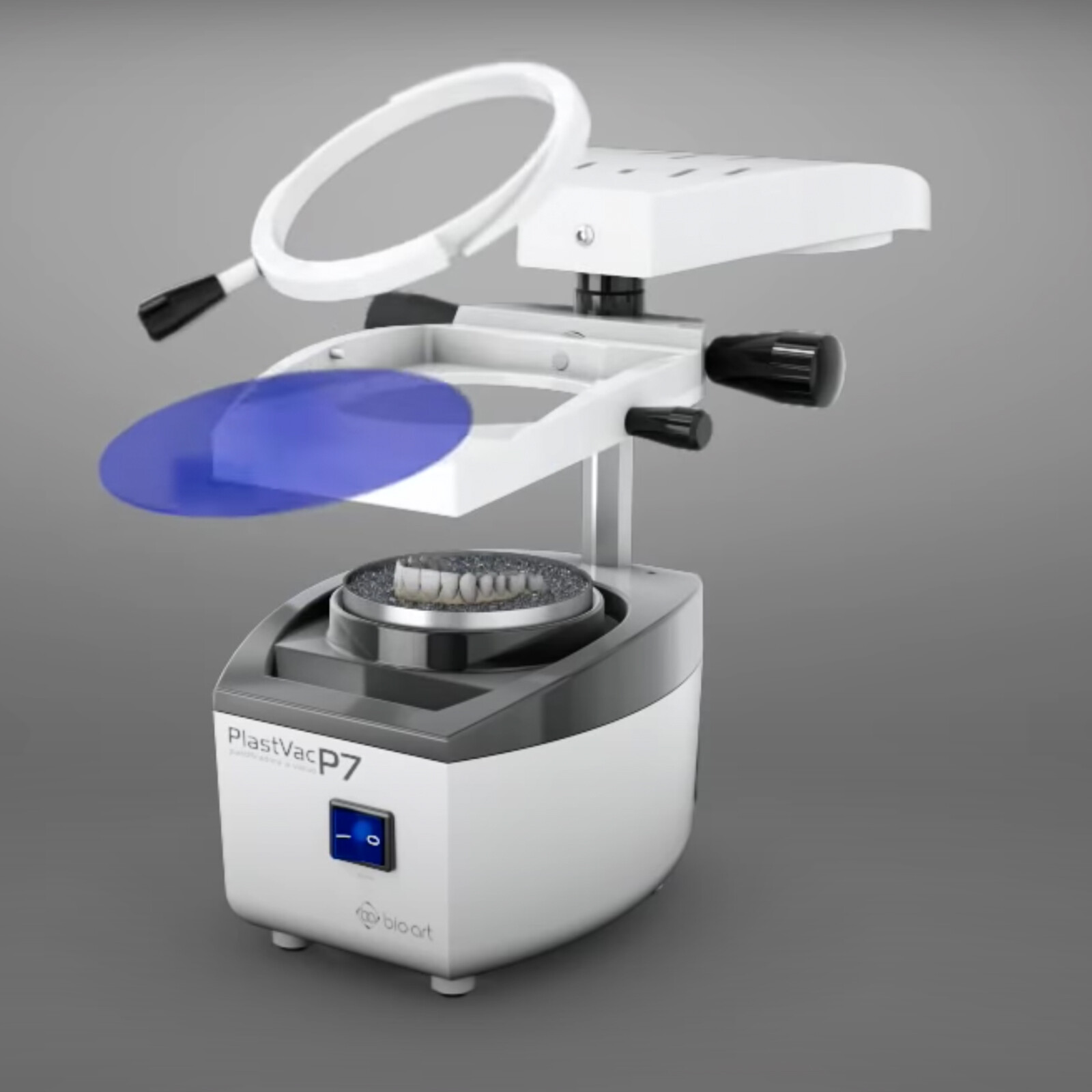 BIOART 1400W Dental Lab Vacuum Model Forming Machine Made in Brazil 110V