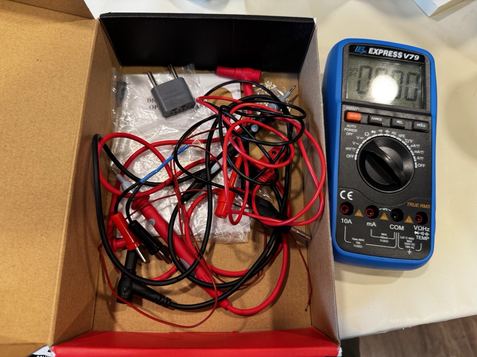 Electronix Express V79 Auto Ranging True RMS Digital Multimeter