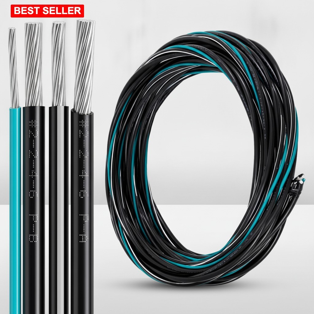 Electrical Cable 50 Ft 4 Wires Aluminum Underground Mobile Home Feeder