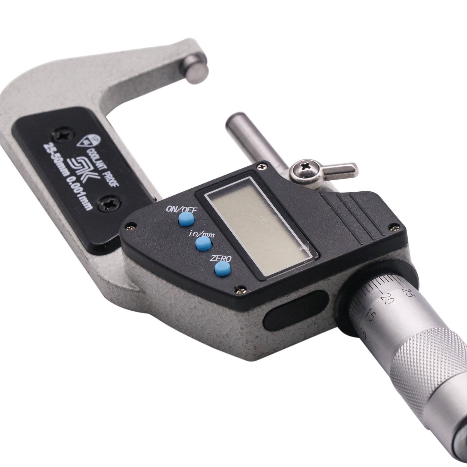 1″-2″/25-50mm 0.00005″/0.001mm Digital Electronic Outside Micrometer IP65