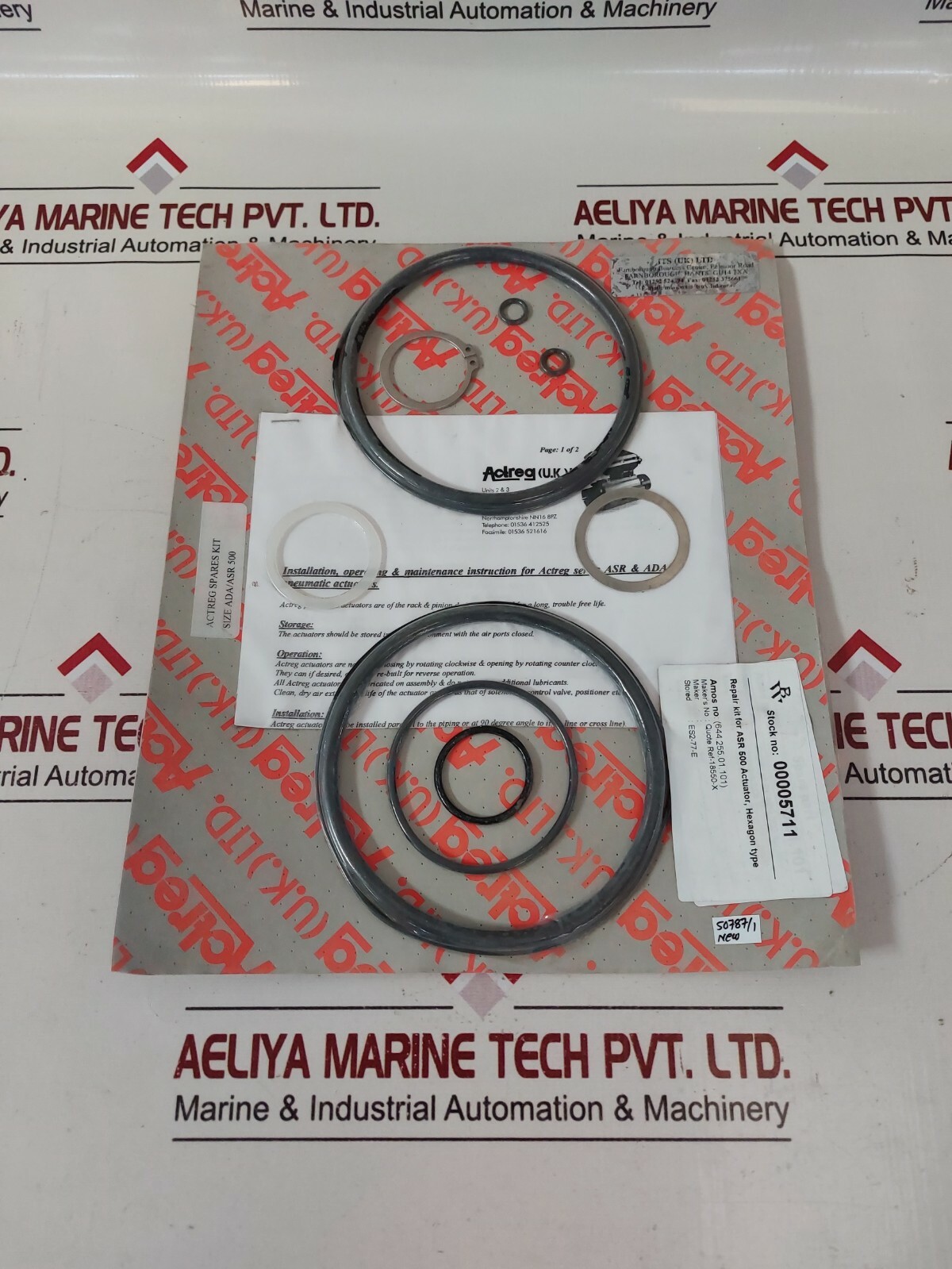 ACTREG ADA/ASR 500 Actreg Spares Kit