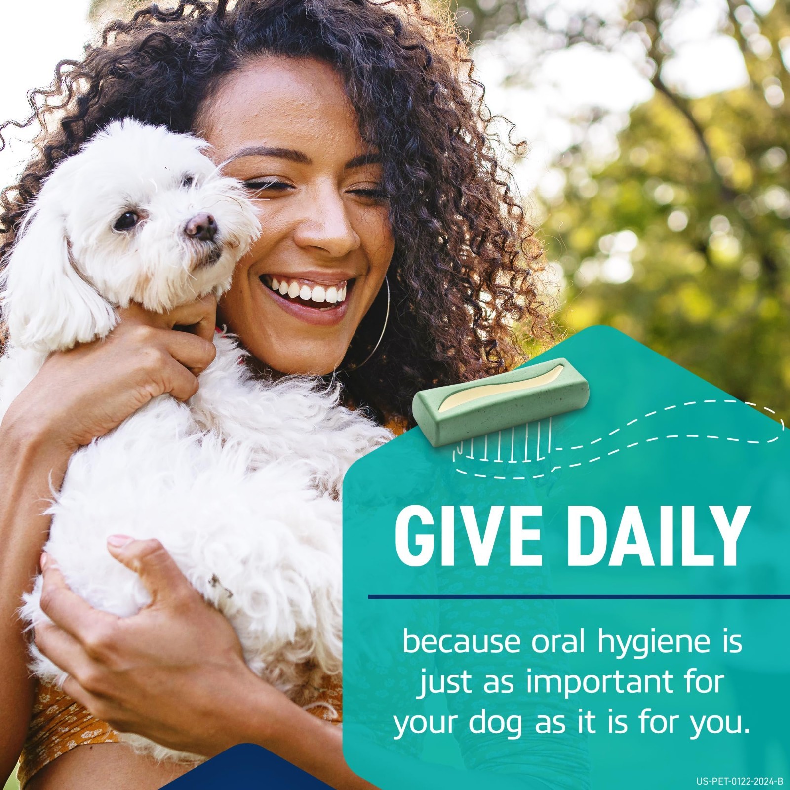 2 PACK OraVet Dental Hygiene Chews for Medium Dogs 25-50 Lbs 30 Count