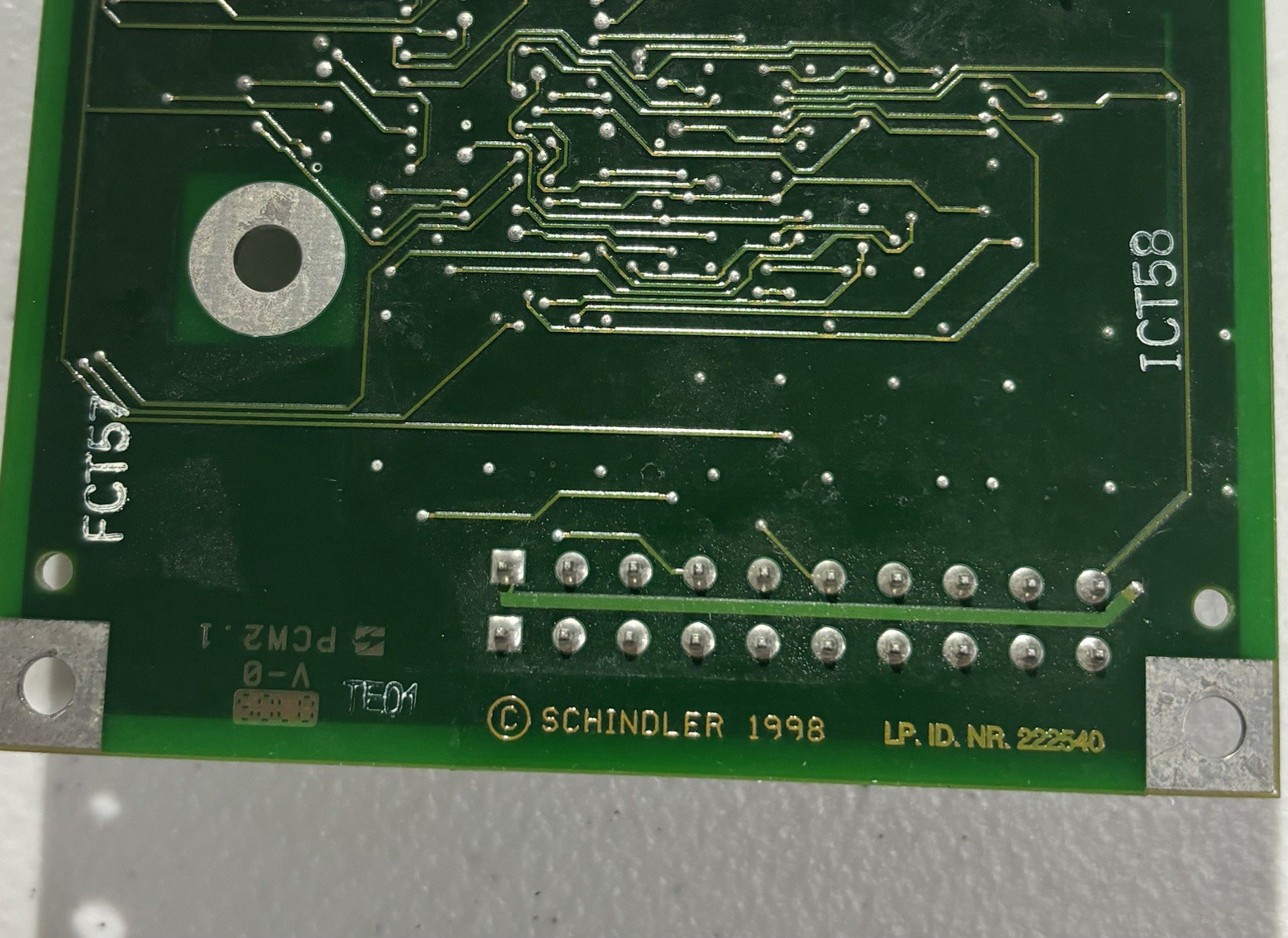 Schindler Elevator Board 222540
