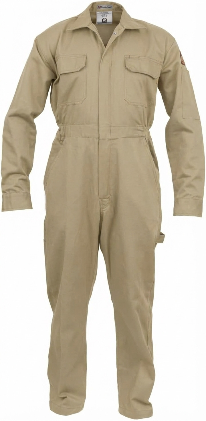 Classic Safety Work Coverall – Long Sleeve – 100% C – 7 oz