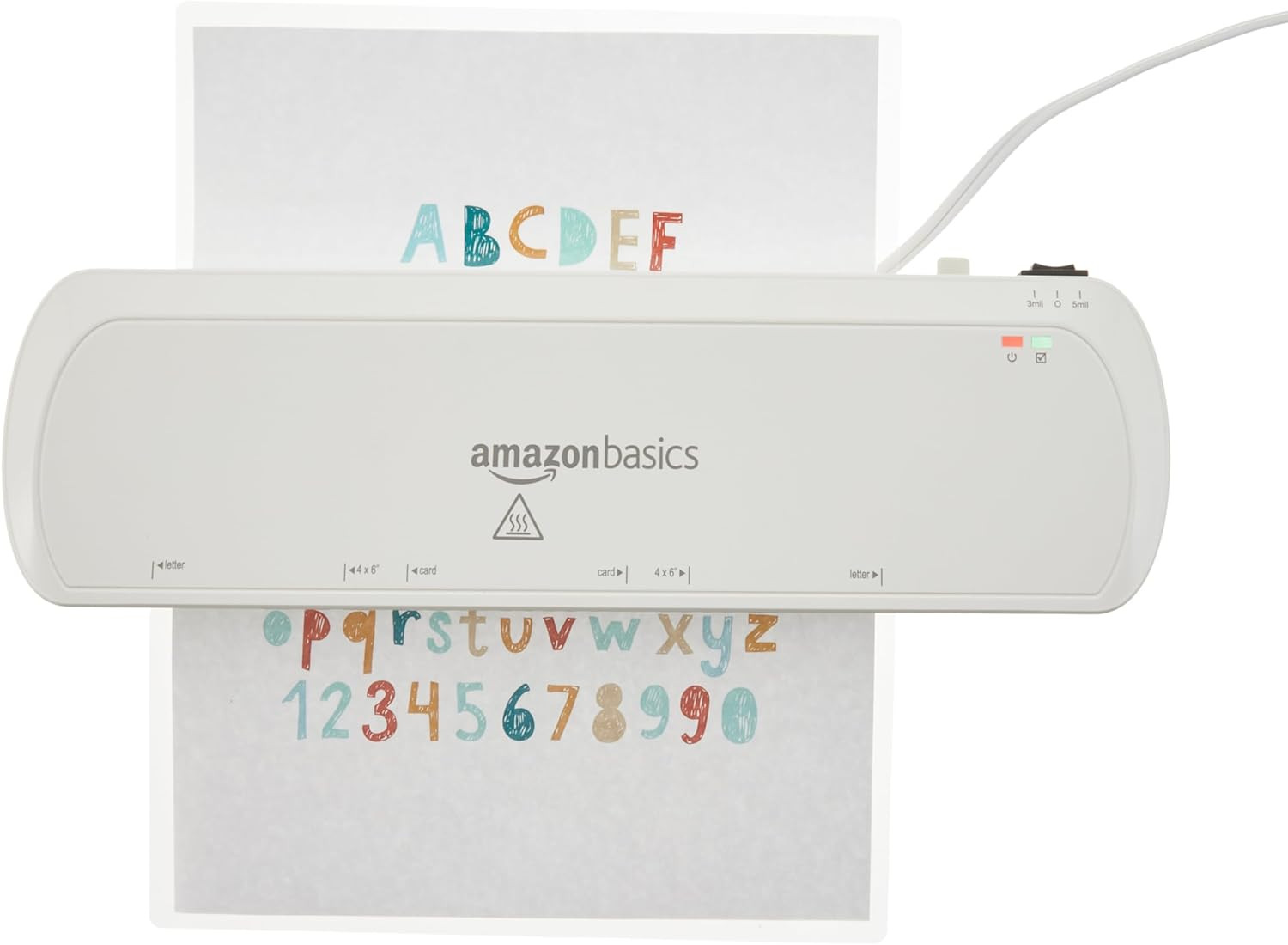 200 Pack Clear Letter Size Thermal Laminating Pouches 9 X 11.5 inch Sheets 5 Mil