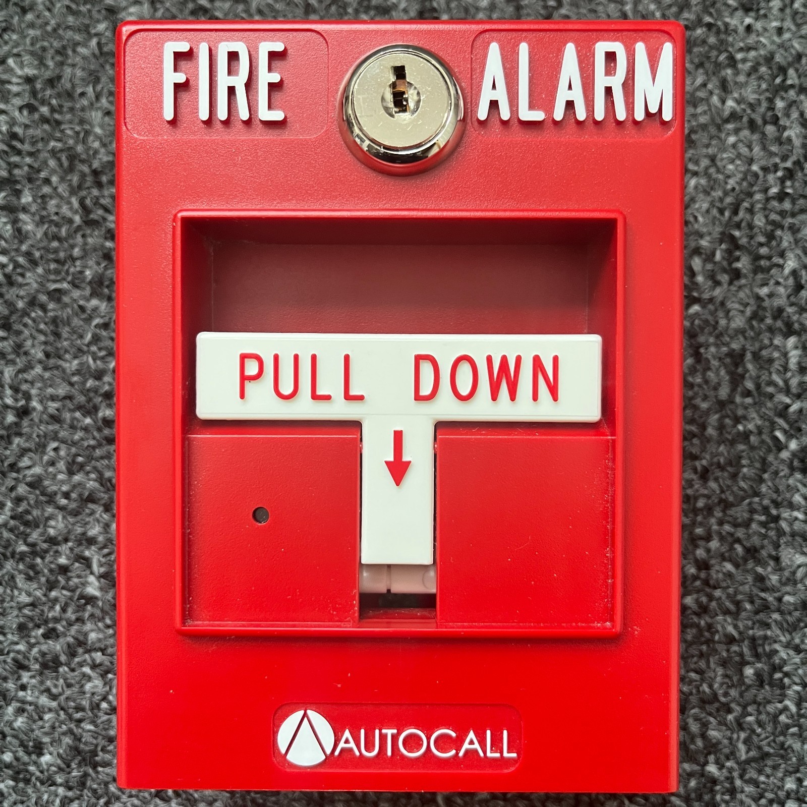 Autocall A4099-5214 Single-Action Manual Pull Station for MX Panels USED TESTED