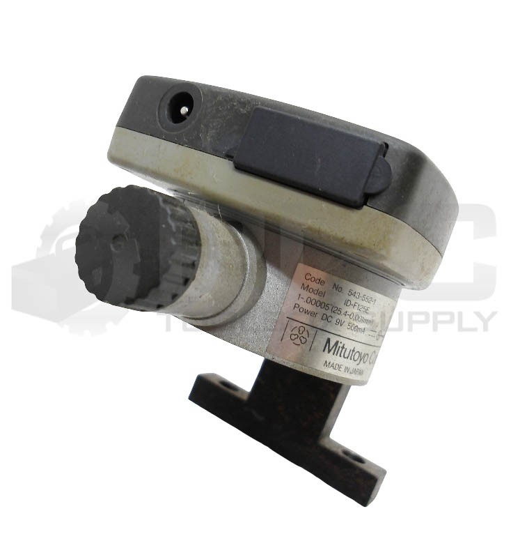 MITUTOYO ID-F125E DIGITAL INDICATOR 9V 500MA