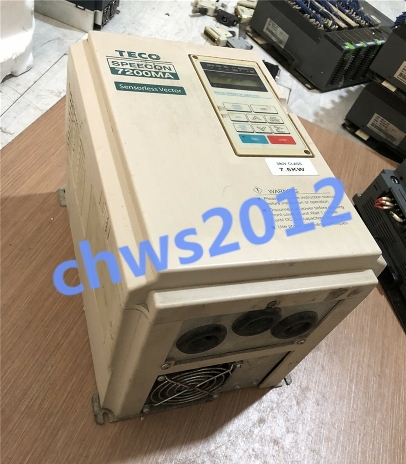 1 PCS TECO Inverter 7200MA JNTMBGBB0010AZ-U- 7.5KW 11KW 380V in good condition