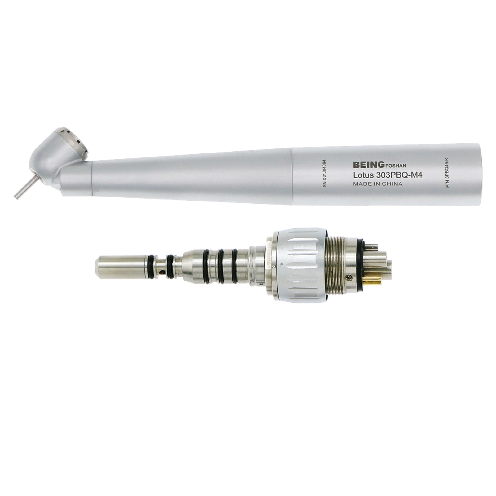 US BEING COXO Dental 45° Angle Surgical Handpiece Fiber Optic KAVO 6 Pin Coupler