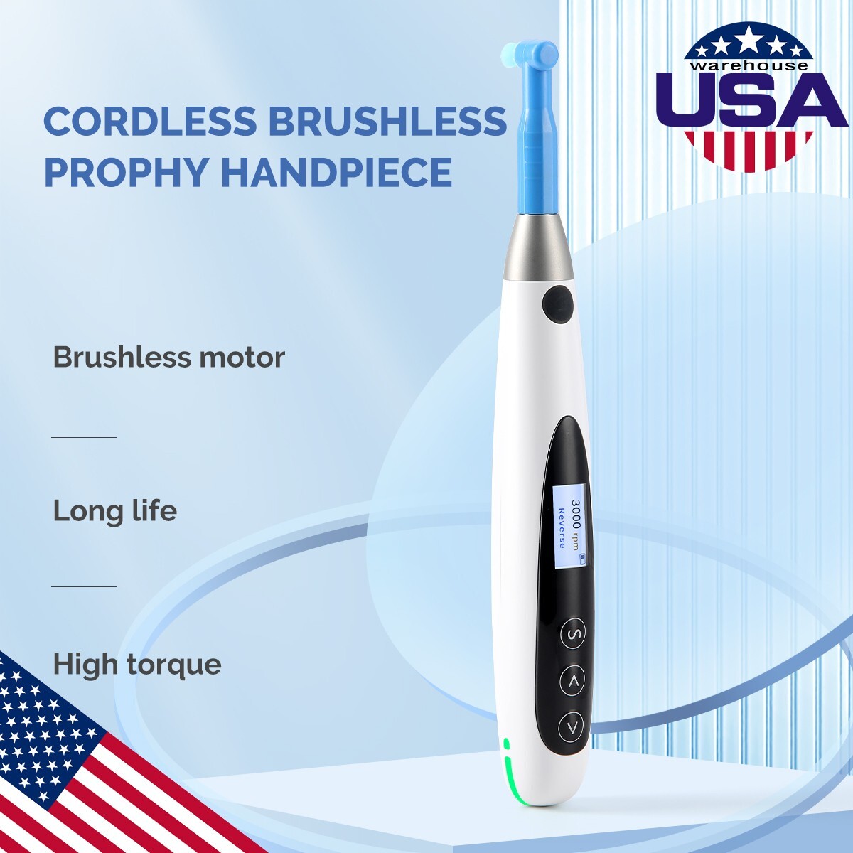 NSK Style Dental Wireless Hygiene Prophy Handpiece/Hygiene Prophy 4:1 Air Motor