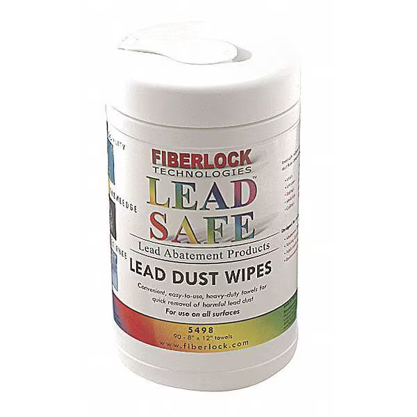 Manufacturer Varies Lead Safe Wipes, 8″ x 12″, 90 Wipes 5498-90C Manufacturer