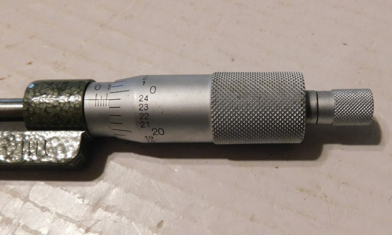 Mitutoyo 0-1″ Hub Micrometer Japan No. 147-351
