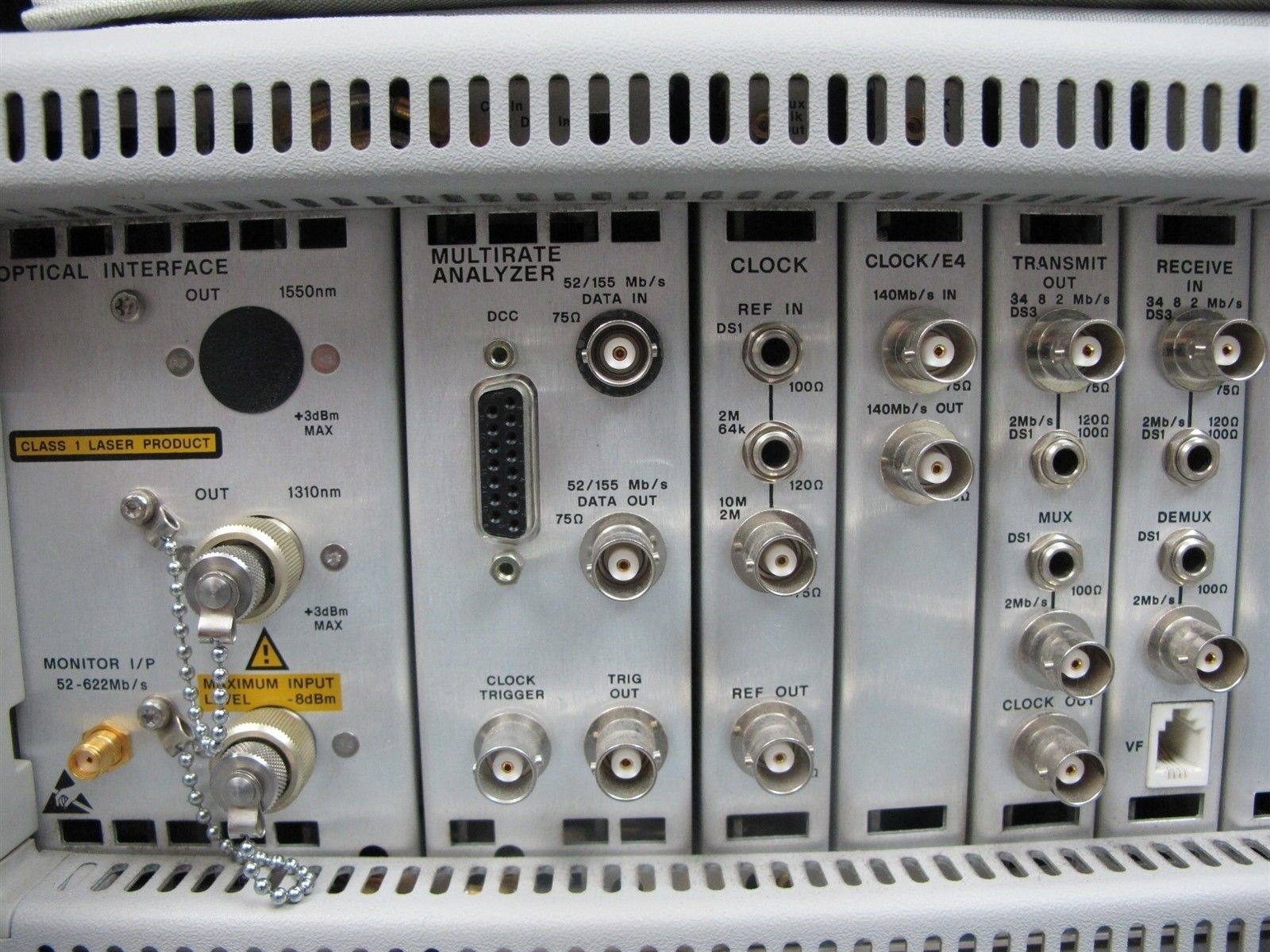 Agilent OmniBer 718 Communications Analyzer 37718A w/OPT 002,012,104,601
