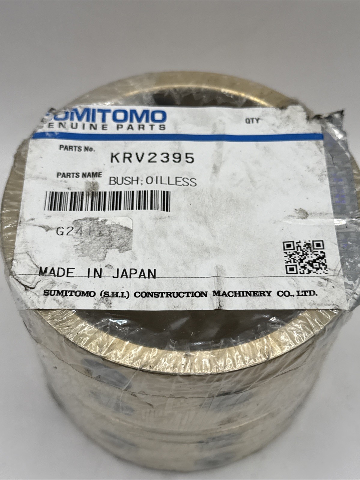 Sumitomo KRV2395 Oilless Bushing For CASE Excavator CX210C LC CX210D LC CX235C