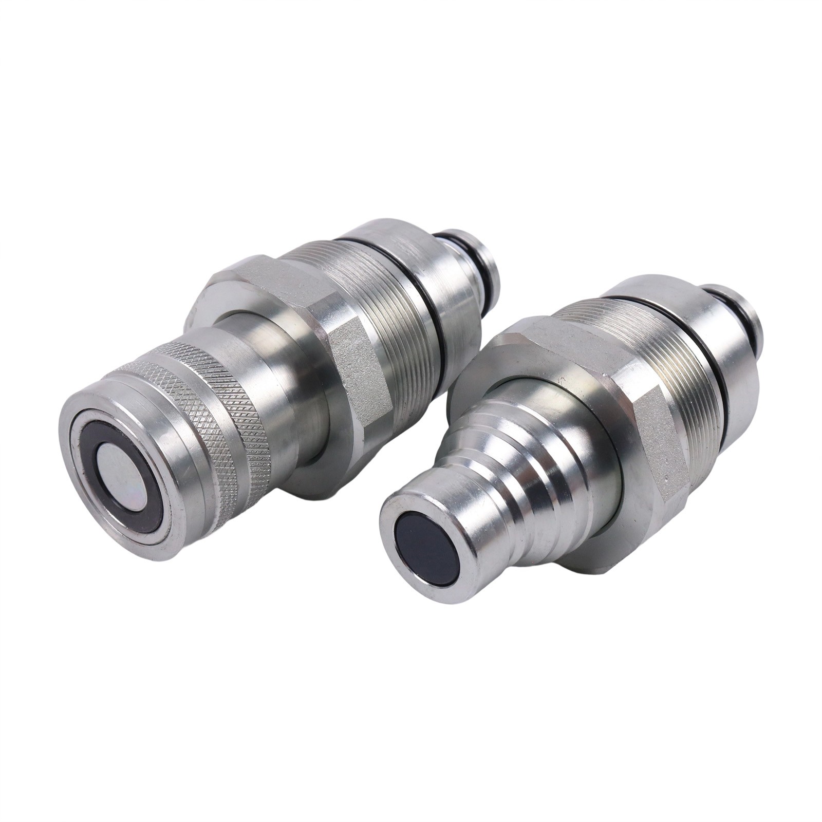 Flat Face Coupler Kit AT406474 AT406475 for John Deere 319E 323E 325G 329E 331G