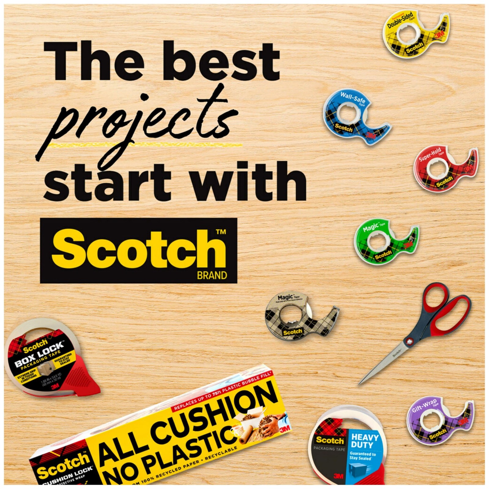 Scotch 8 Precision Scissors Great for Everyday Use 8-Inches, Assorted Colors